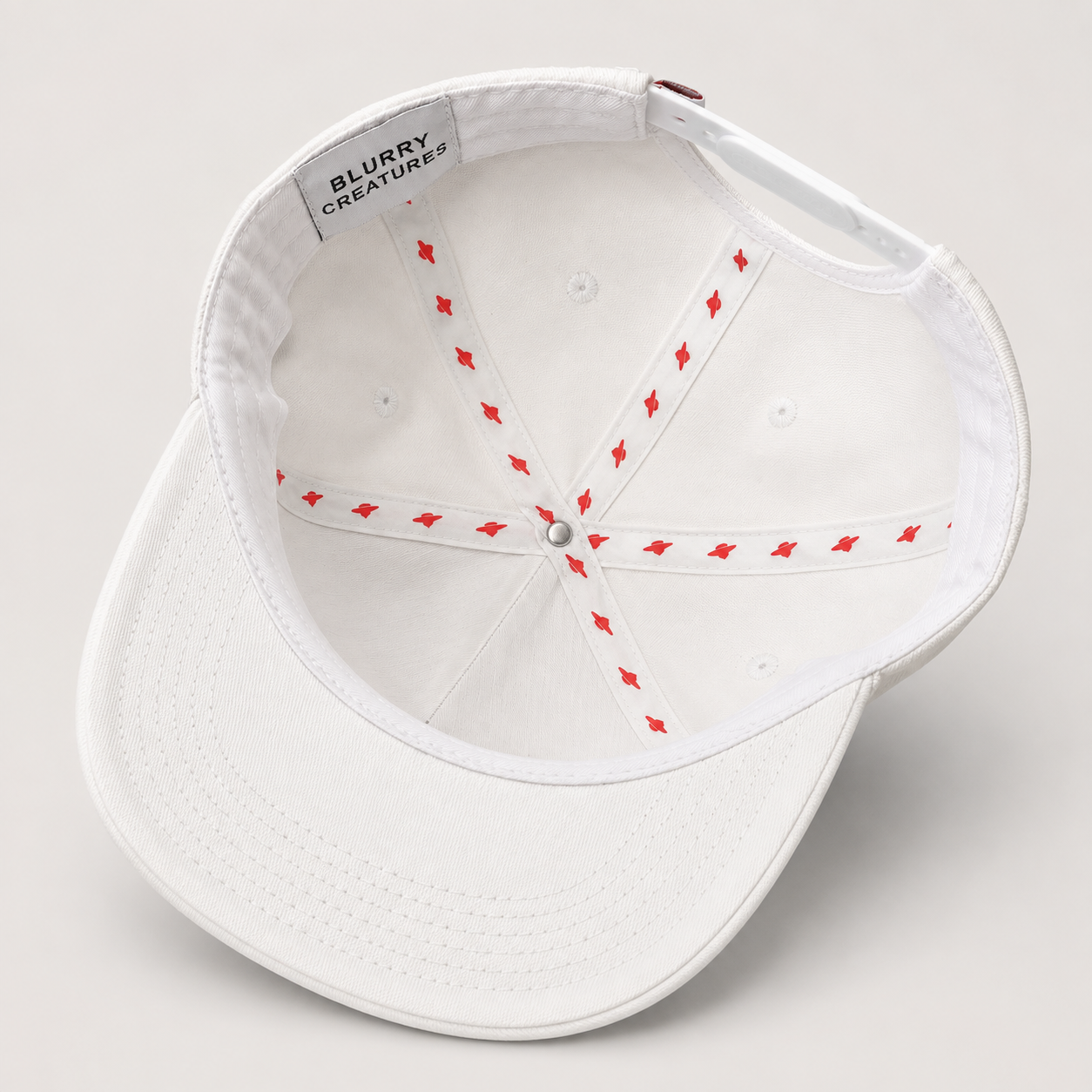 MarlBlurry Flat Bill Hat