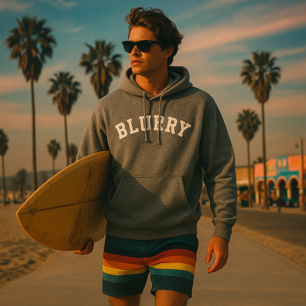 The Blurry Classic Pullover Hoodie -HP