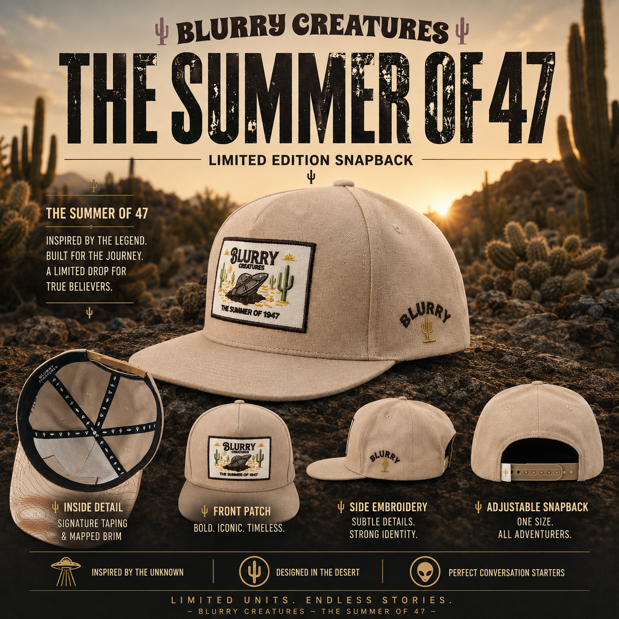 Summer of 47 Baseball Cap