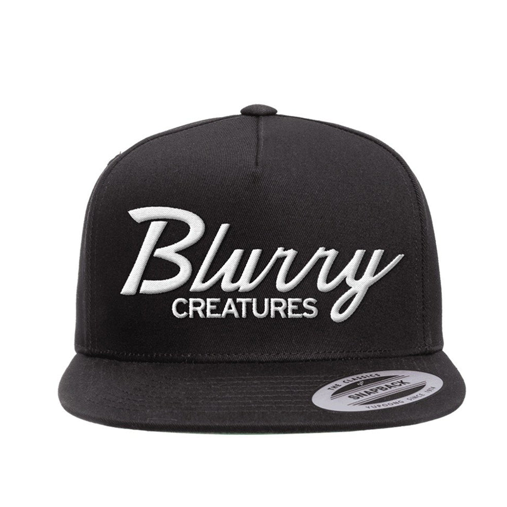 The Blurry Griswold 3D Bubble Letter Snapback Hat-Black