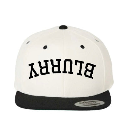 CREAM Upside Down Blurry Snap Back