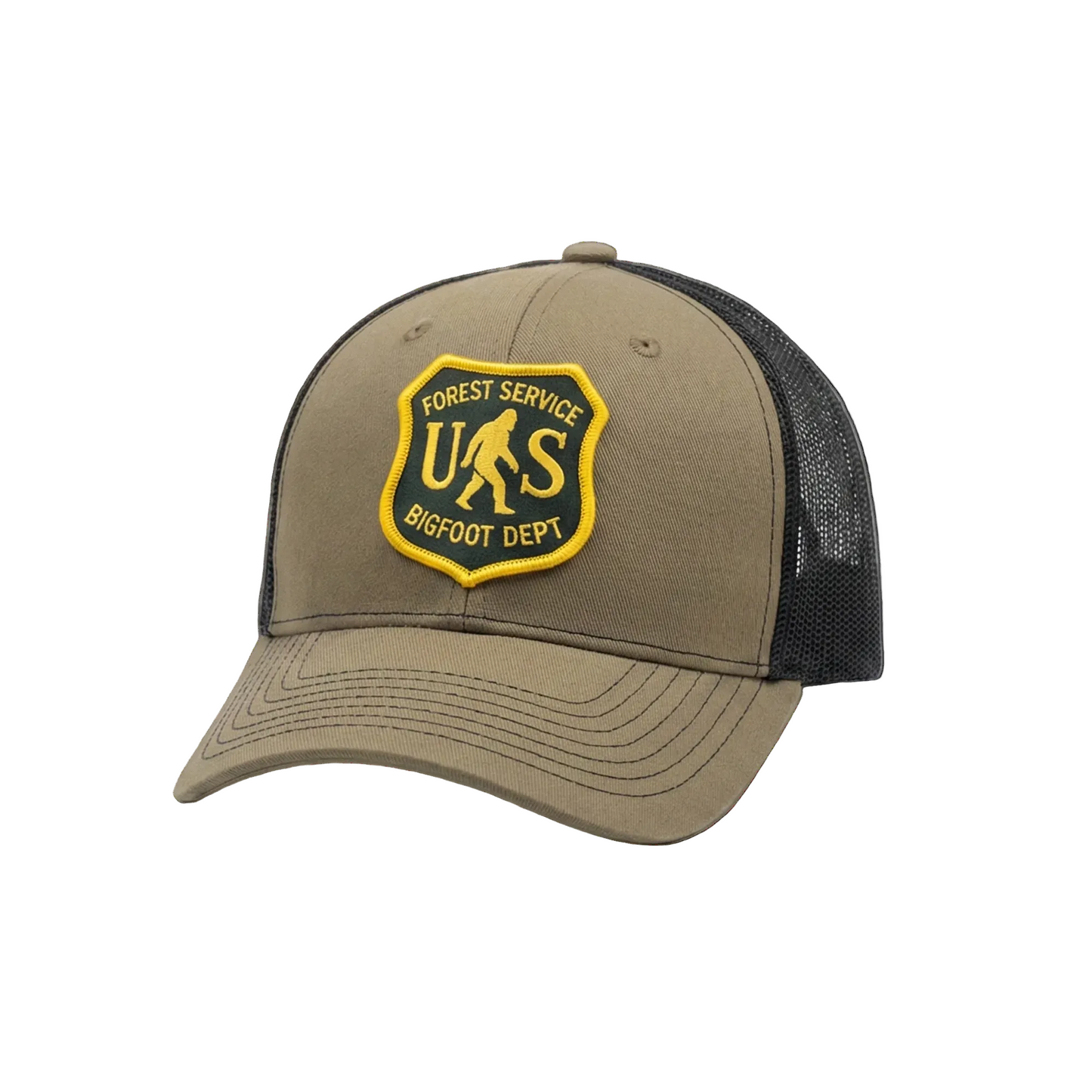 Bigfoot Forest Service Trucker Hat