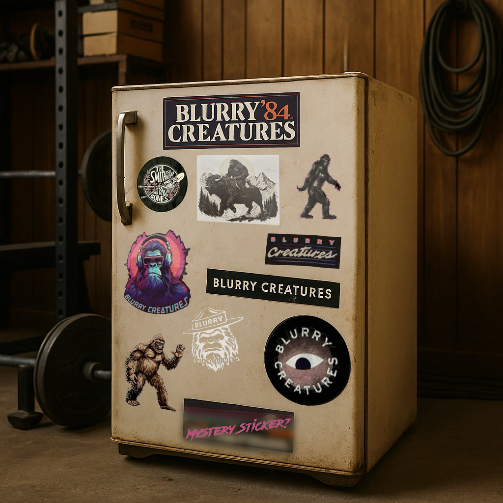 Blurry Creatures Ultimate Sticker Pack — 11 Stickers for $20