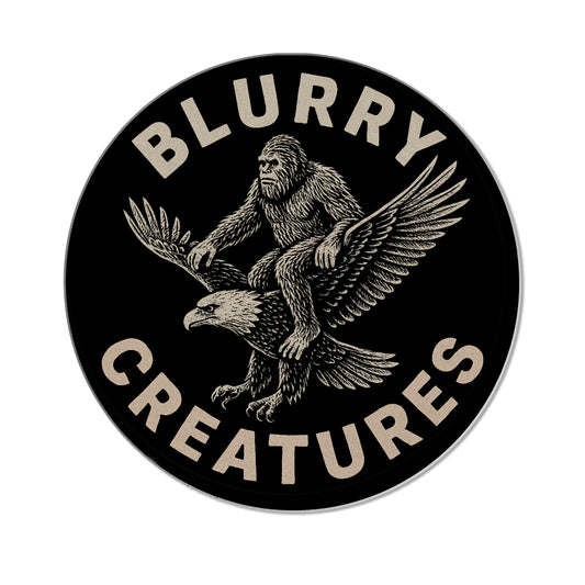 Soaring Sasquatch Magnet